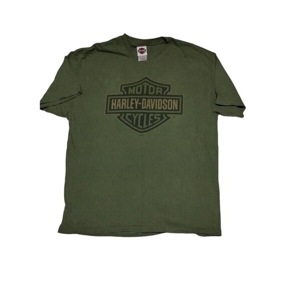 Harley-Davidson Other - Harley-Davidson St. Petersburg FL T-Shirt from Jims double sided Green Size XL